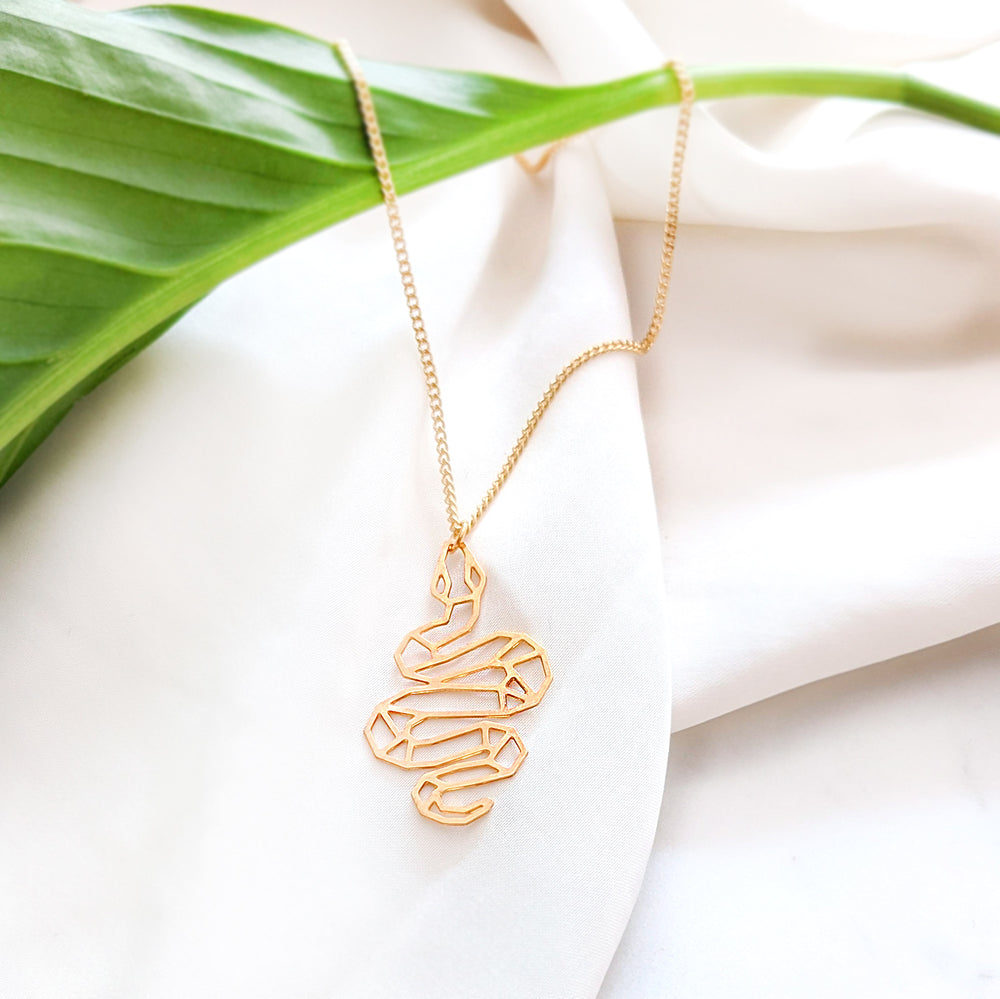 Snake Necklace Gold / Silver - Shany Design Studio Jewellery Shop
