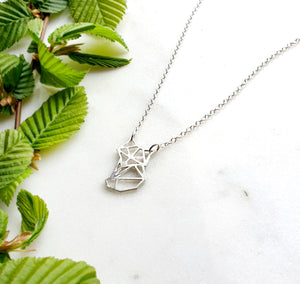 Fox Origami Necklace Gold / Silver - Shany Design Studio Jewellery Shop