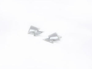 
                
                    Load image into Gallery viewer, Lightning Bolt Stud Earrings Gold / Silver - Shany Design Studio Jewellery Shop
                
            