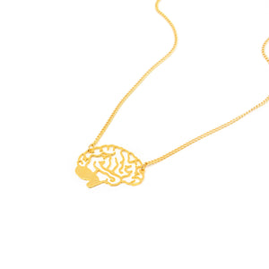 Brain Necklace Gold / Silver - Shany Design Studio Jewellery Shop