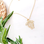 Turtle Necklace Gold / Silver