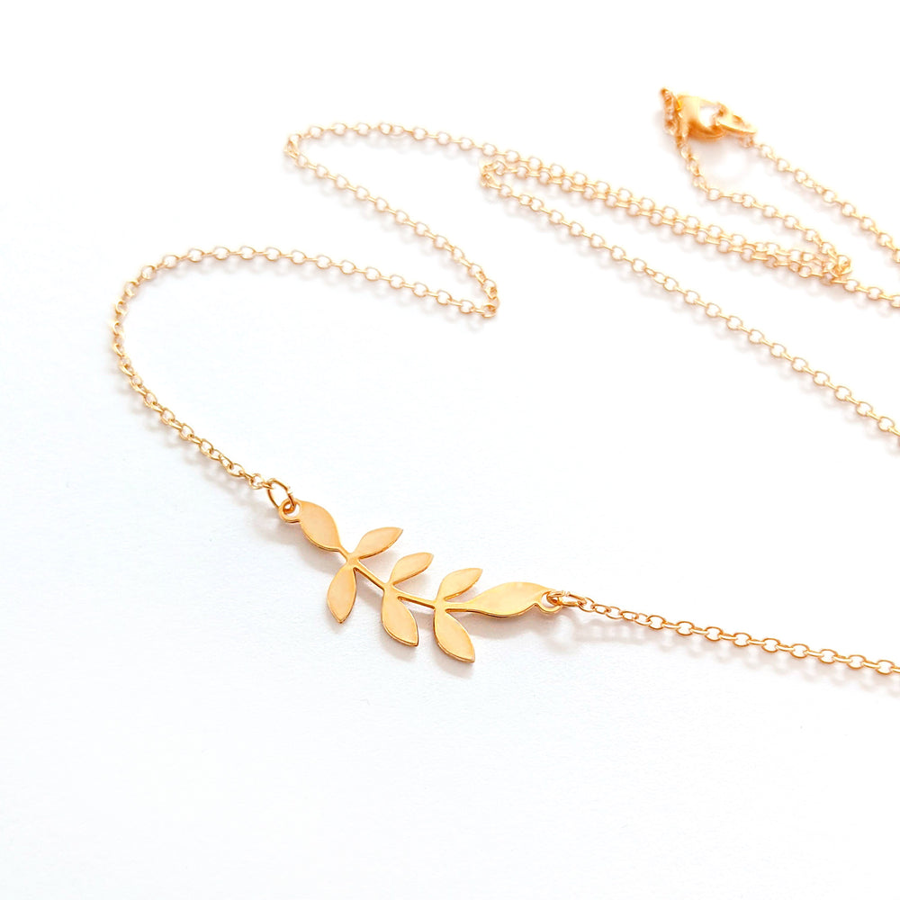 Statement 22k Gold Leaf Necklace Set – Andaaz Jewelers