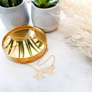 Tiger Necklace Gold / Silver - Shany Design Studio Jewellery Shop