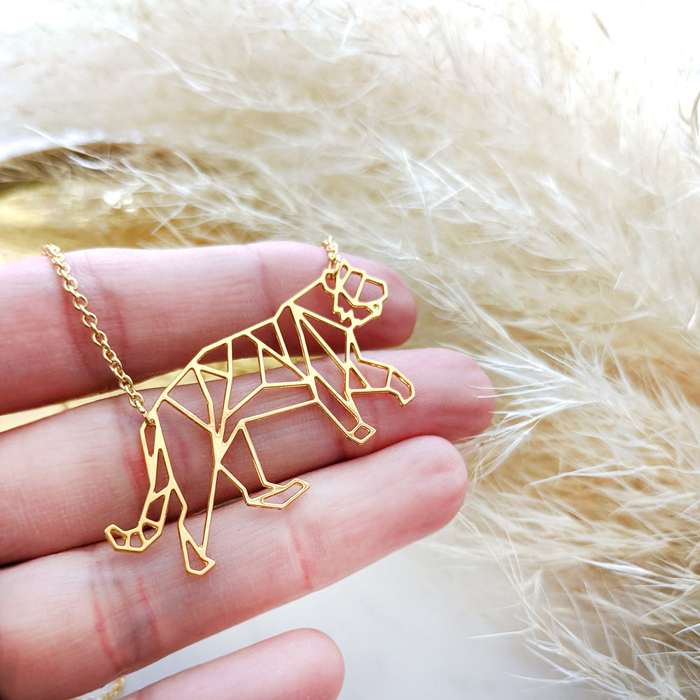 Tiger Necklace Gold | Karen Walker