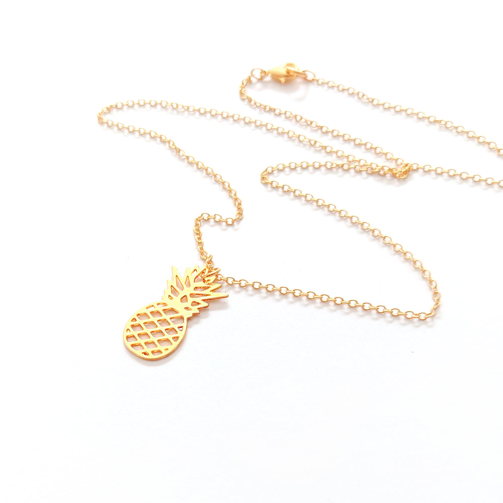 Pineapple Necklace Gold / Silver - Shany Design Studio Jewellery Shop
