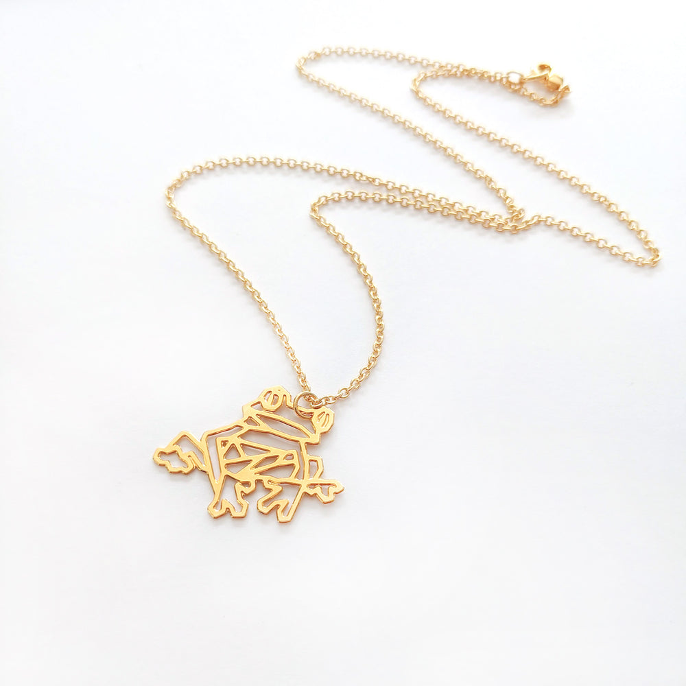 Frog Necklace Gold / Silver - Shany Design Studio Jewellery Shop