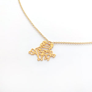 Frog Necklace Gold / Silver - Shany Design Studio Jewellery Shop