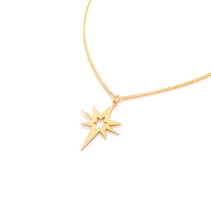 
                
                    Load image into Gallery viewer, Star Necklace Gold / Silver - Shany Design Studio Jewellery Shop
                
            