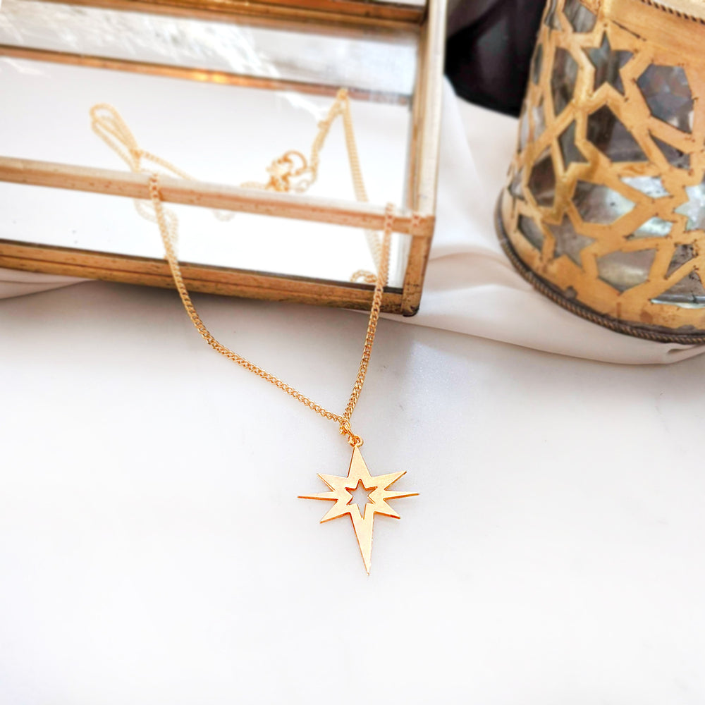 Star Necklace Gold / Silver - Shany Design Studio Jewellery Shop