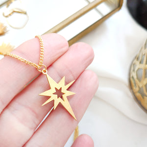 Star Necklace Gold / Silver - Shany Design Studio Jewellery Shop