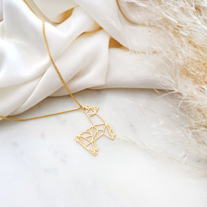 Llama Alpaca Necklace Gold / Silver - Shany Design Studio Jewellery Shop