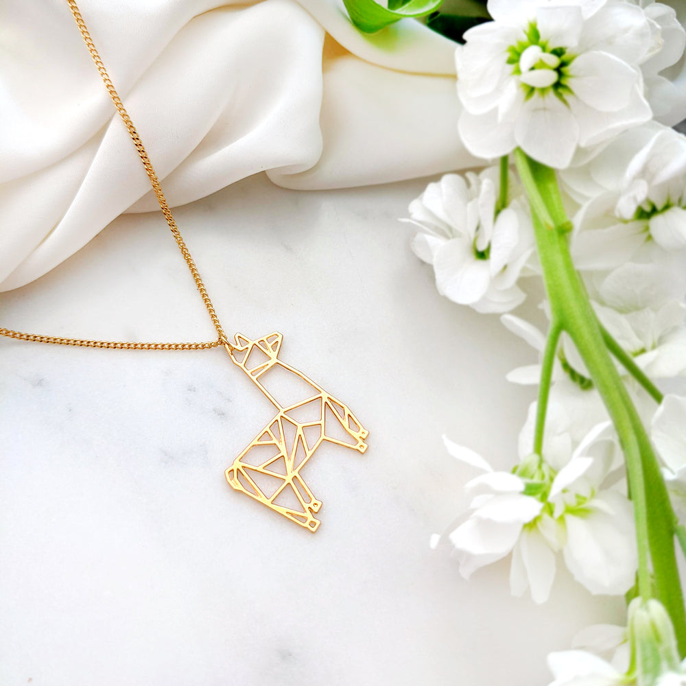 Llama Alpaca Necklace Gold / Silver - Shany Design Studio Jewellery Shop