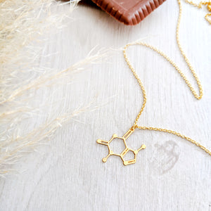 Chocolate Molecule Necklace Gold / Silver - Shany Design Studio Jewellery Shop