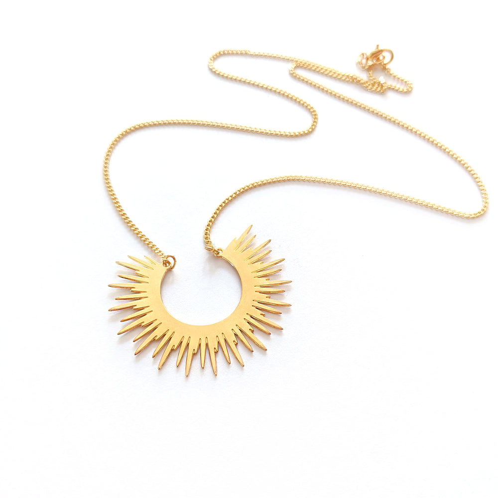 Sun Necklaces Gold / Silver - Shany Design Studio Jewellery Shop