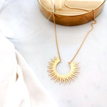 Sun Necklaces Gold / Silver