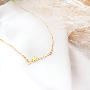 
                
                    Load image into Gallery viewer, Mama Necklace Gold / Silver - Shany Design Studio Jewellery Shop
                
            