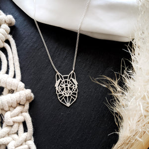 Wolf Necklace Gold / Silver