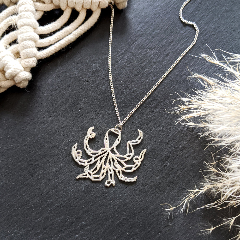 Octopus Necklace Gold / Silver