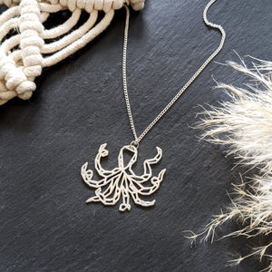 Octopus Necklace Gold / Silver