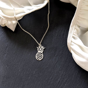 Pineapple Necklace Gold / Silver