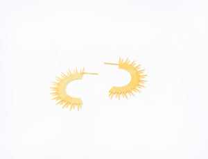 Sun Spicks Gypsy Earrings Gold / Silver - Shany Design Studio Jewellery Shop