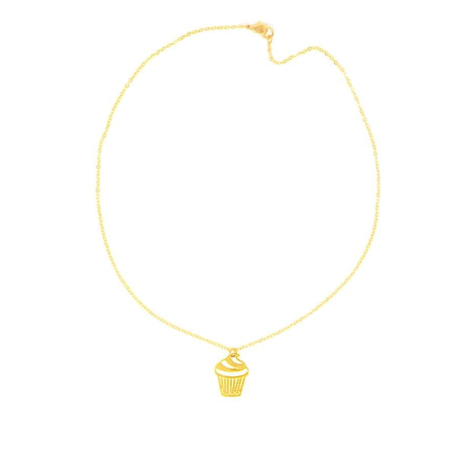 Cupcake Necklace Gold / Silver - Shany Design Studio Jewellery Shop