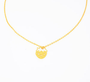 Strawberry Necklace Gold / Silver - Shany Design Studio Jewellery Shop