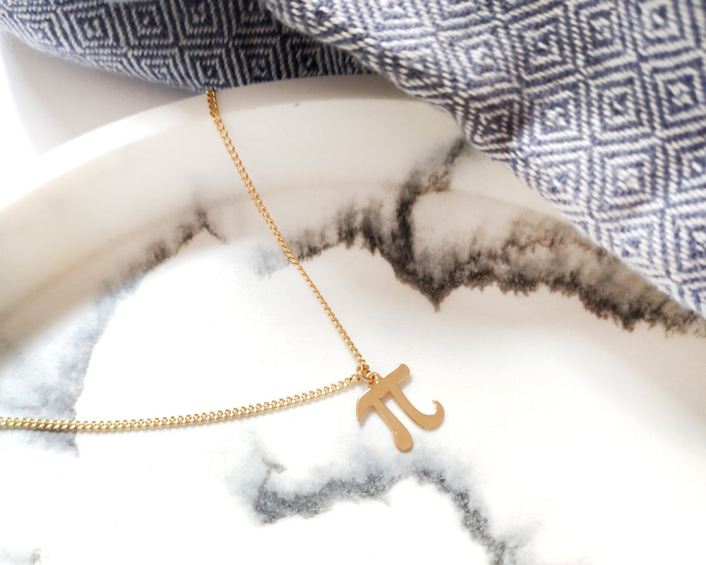 Pi Necklace Gold / Silver - Shany Design Studio Jewellery Shop